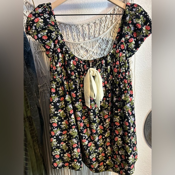 NWT Free People Gaia Babydoll Tunic • Super Mini Dress • Small $128 - Picture 2 of 11